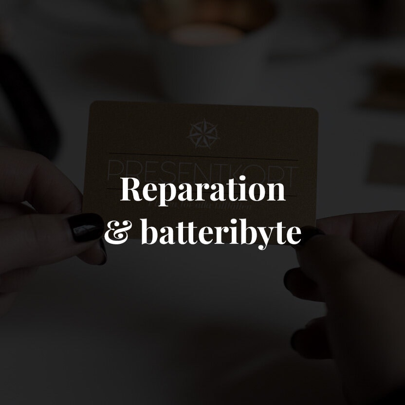Reparation - batteribyte