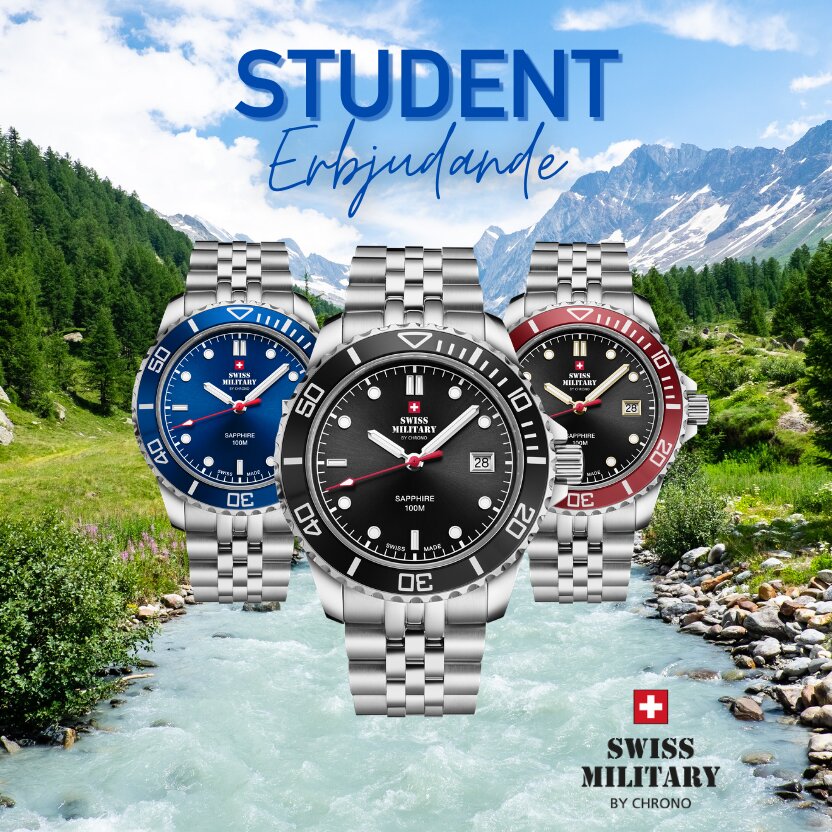 Swiss Military by Chrono Studenterbjudande