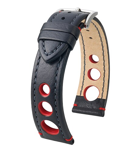Product Image for Hirsch Rally Svart med Röda Hål