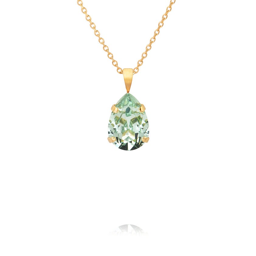 Product Image for Mini Drop Necklace Gold Chrysolite