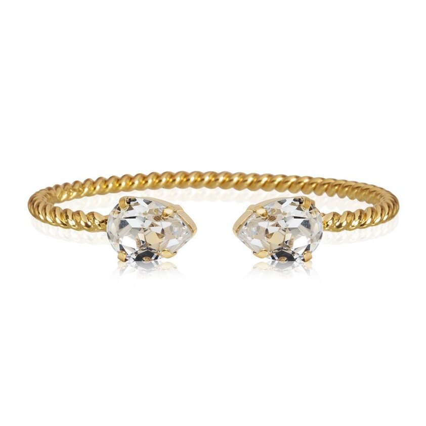 Product Image for Mini Drop Bracelet Gold Crystal