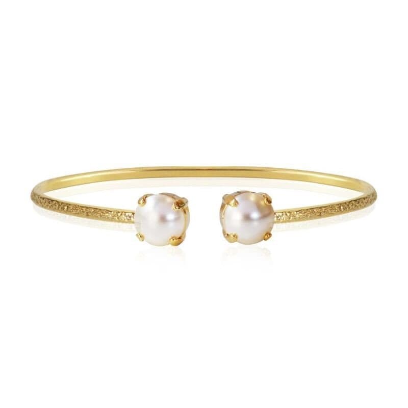 Classic Petite Bracelet Gold Pearl - Stjärnurmakarna