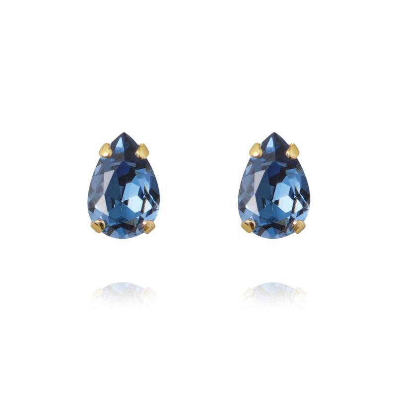 Product Image for Superpetite Drop Earings Denim Blue