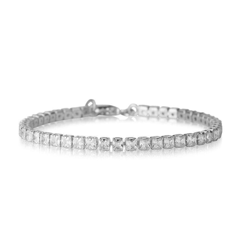 Product Image for Zara Bracelet Rhodium Crystal