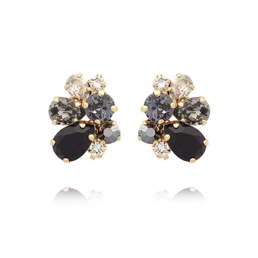 Product Image for Katie Earrings Gold Black Combo