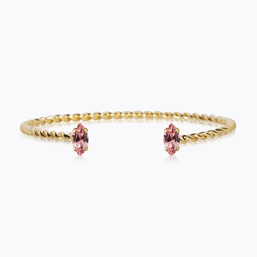 Product Image for Petite Navette Bracelet Gold Light Rose