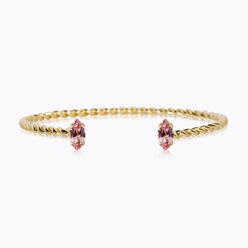 Petite Navette Bracelet Gold Light Rose - Stjärnurmakarna