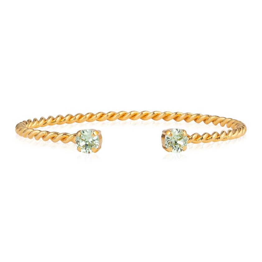 Mini Twisted Bracelet Gold - Stjärnurmakarna