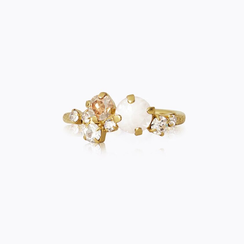 Stardust Ring Gold White Combo - Stjärnurmakarna