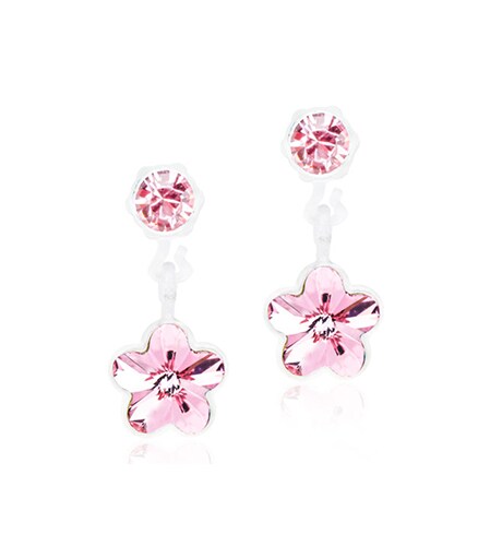 Product Image for Blomdahl Örhängen Pendant Flower, Light Rose