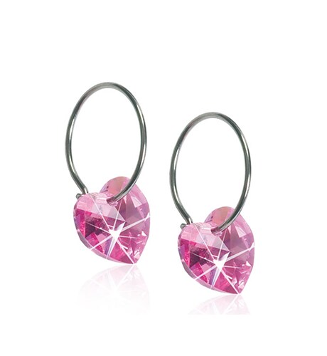 Product Image for Blomdahl Örhängen Heart, Rose