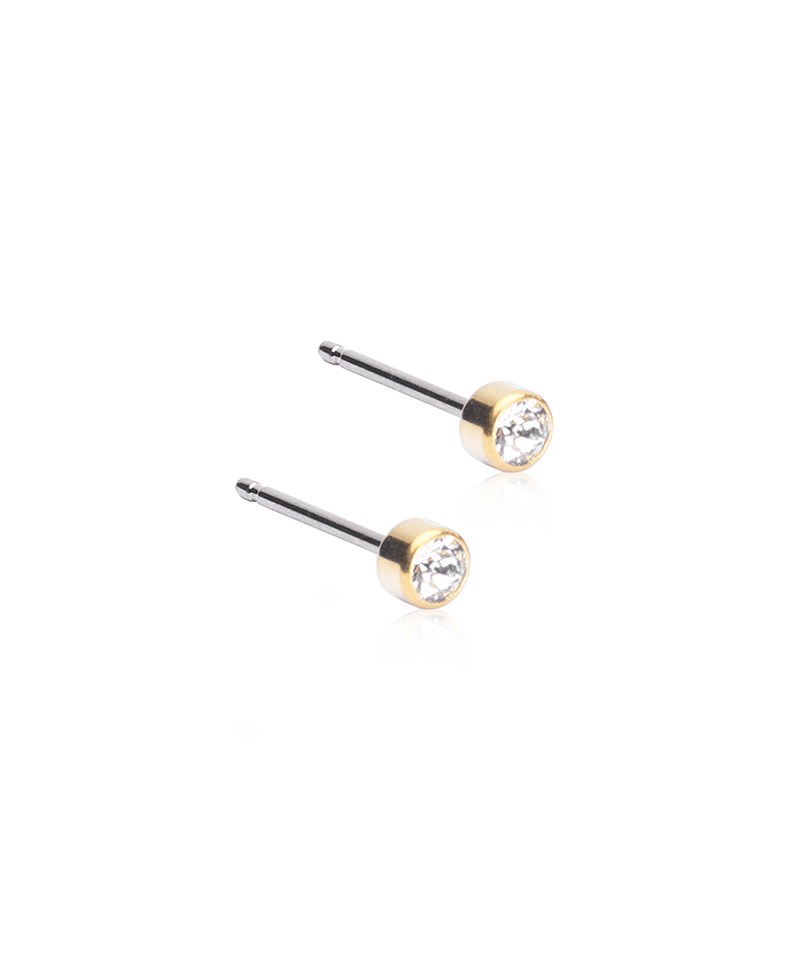 Product Image for Blomdahl Örhängen Bezel 3 mm, Crystal