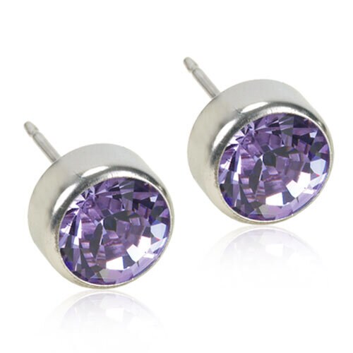 Product Image for Blomdahl Örhängen Bezel 5 mm, Violet