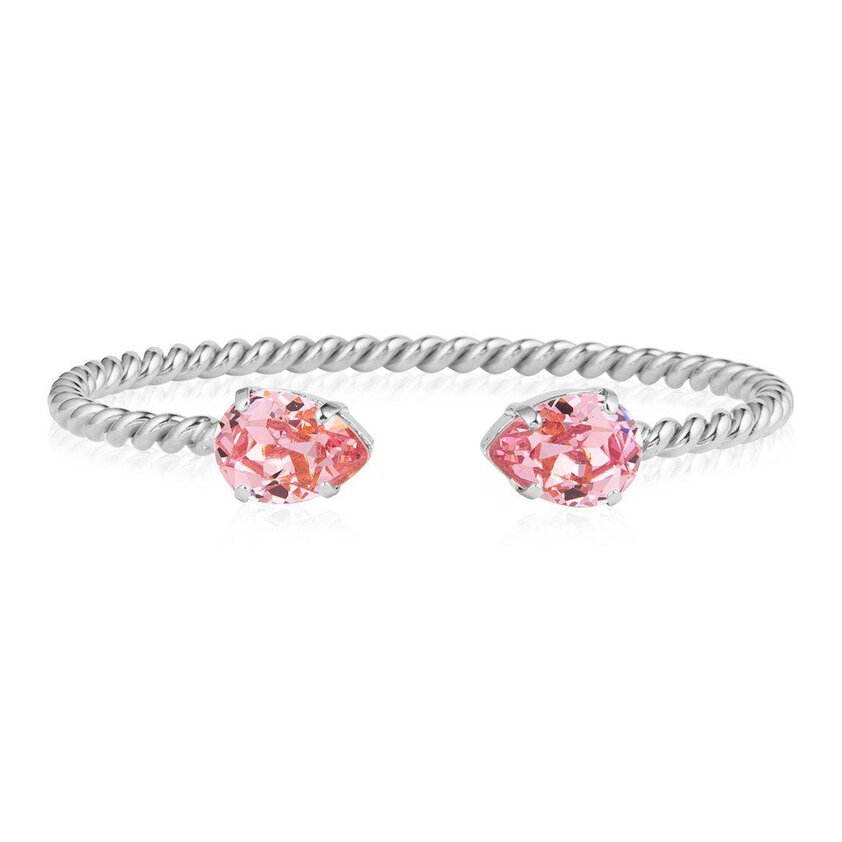 Product Image for Mini Drop Bracelet Rhodium Light Rose