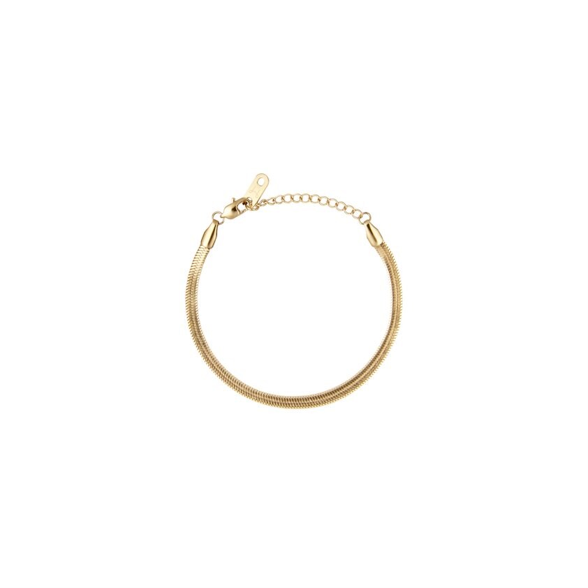 Product Image for Mockberg Thin Snake Bracelet Gold