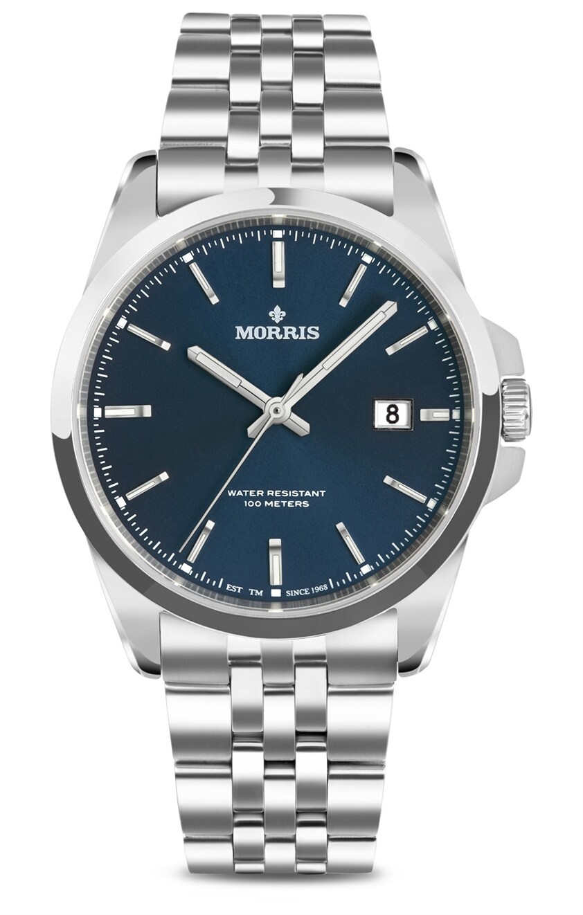 Jamie 39 Blue-Metal - Herrklocka - Stjärnurmakarna