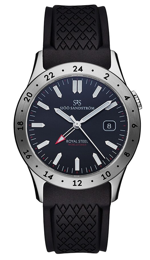 Product Image for Sjöö Sandström Royal Steel Worldtimer