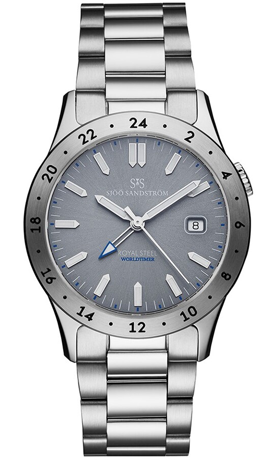 Product Image for Sjöö Sandström Royal Steel Worldtimer