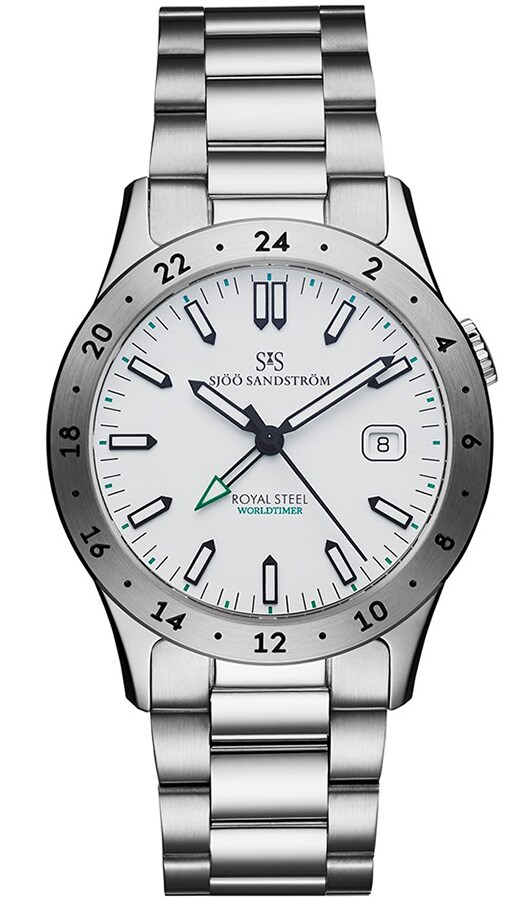 Product Image for Sjöö Sandström Royal Steel Worldtimer