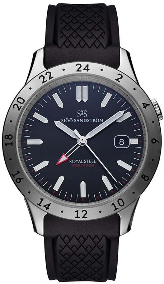 Product Image for Sjöö Sandström Royal Steel Worldtimer