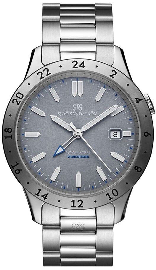 Product Image for Sjöö Sandström Royal Steel Worldtimer