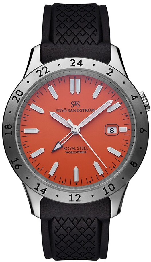 Product Image for Sjöö Sandström Royal Steel Worldtimer