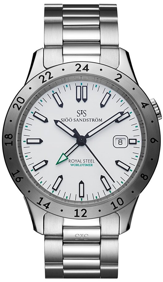 Product Image for Sjöö Sandström Royal Steel Worldtimer