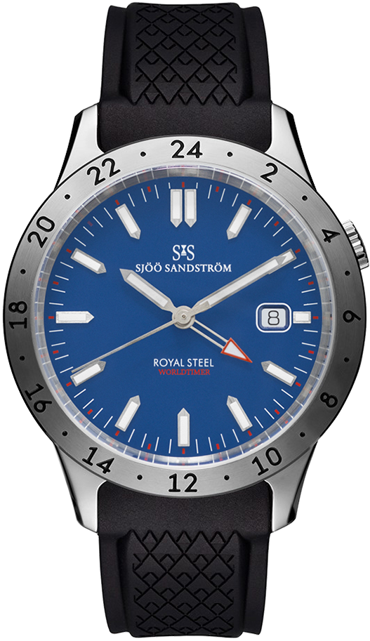 Product Image for Sjöö Sandström Royal Steel Worldtimer