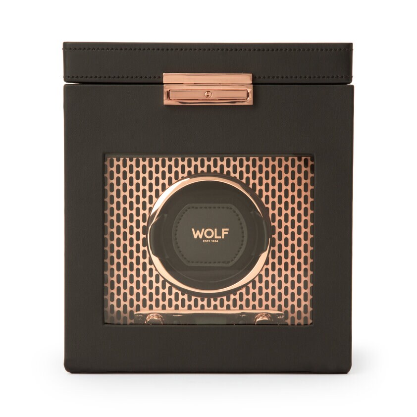 Product Image for WOLF Axis Single Watch Winder with Storage
