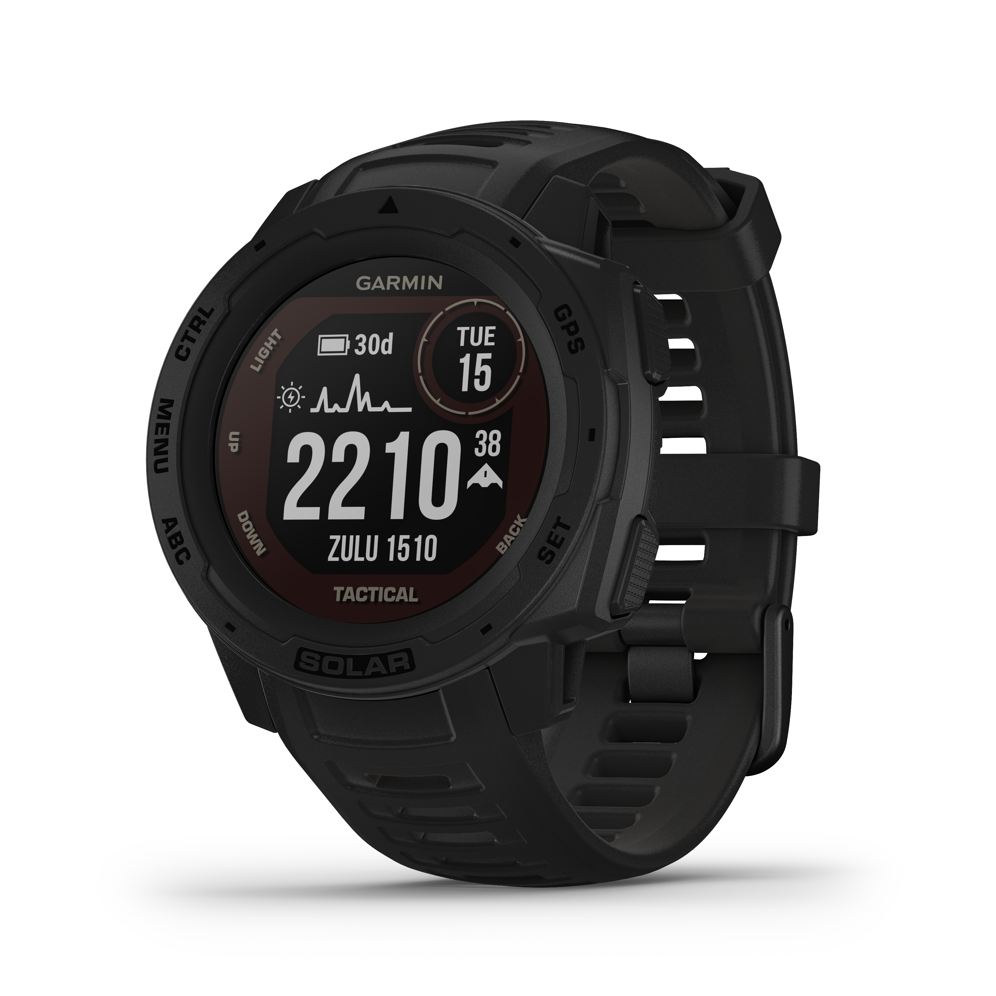 GARMIN Instinct® Solar – Tactical Edition black