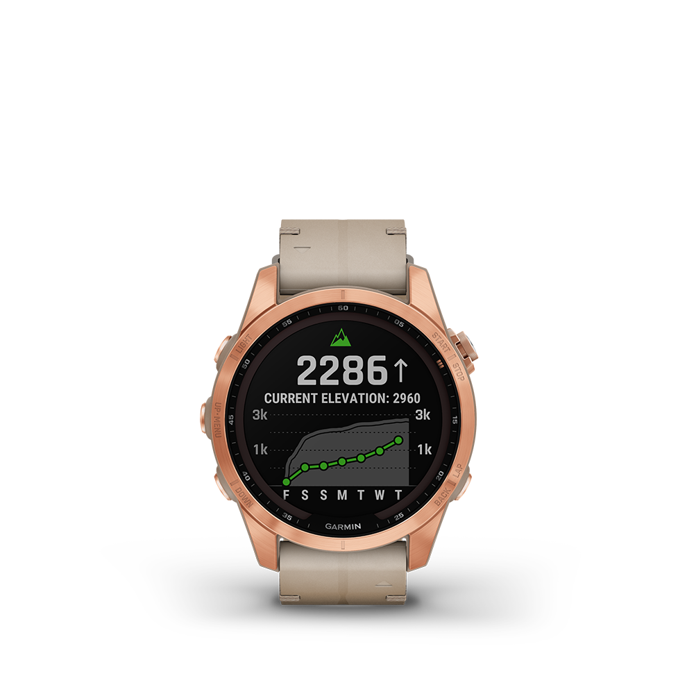 GARMIN Fenix 7S Sapphire Solar