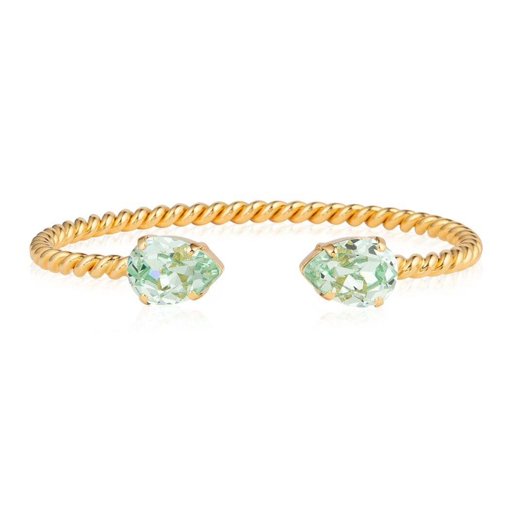 Mini Drop Bracelet Gold Chrysolite