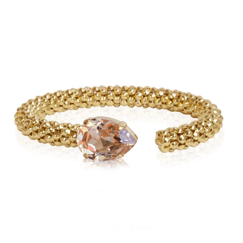 Classic Rope Bracelet Gold Silk