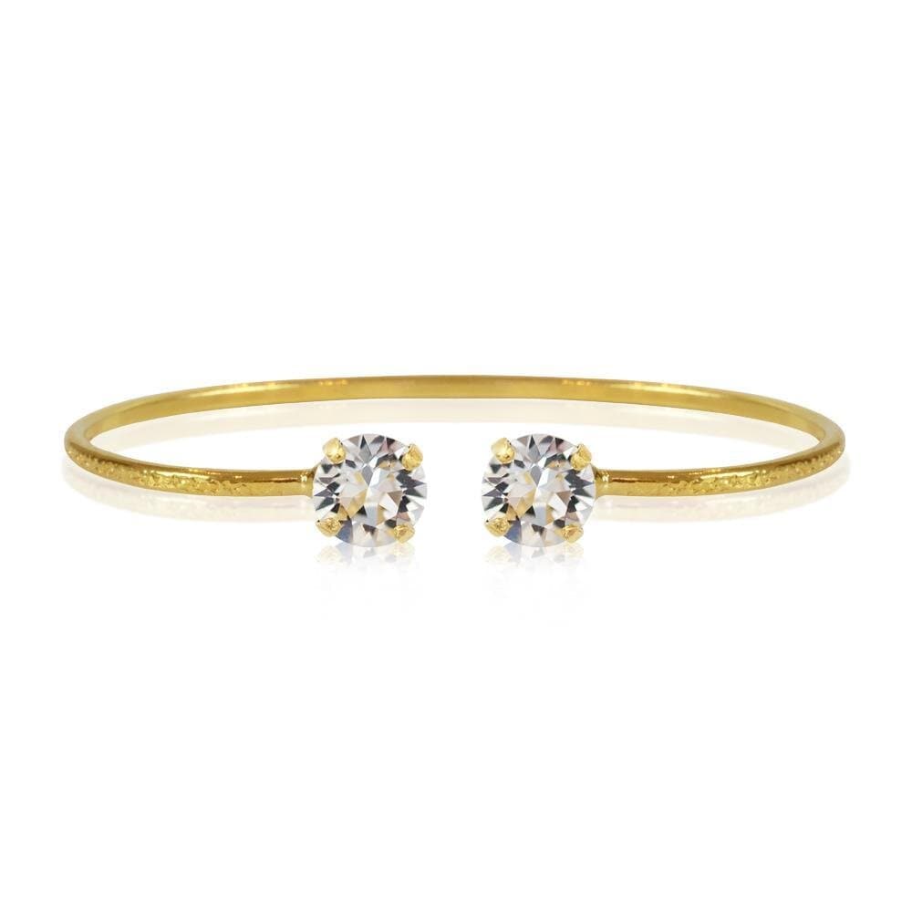 Classic Petite Bracelet Gold Crystal
