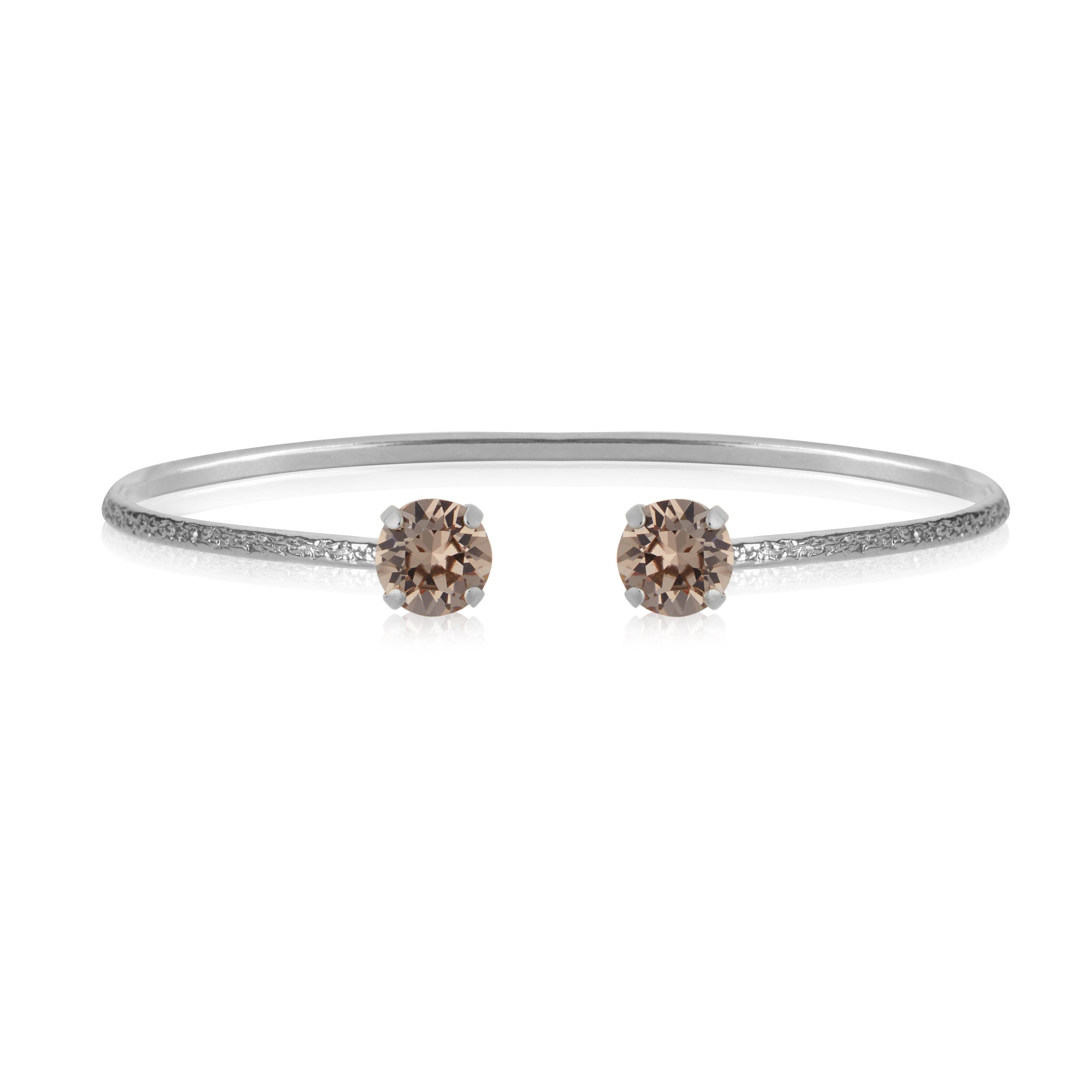 Classic Petite Bracelet Rhodium