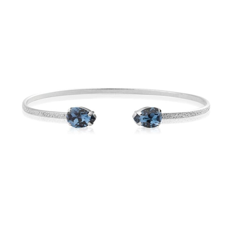 Petite Drop Bracelet Denim Blue