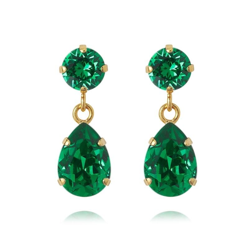 Mini Drop Earings Majestic Green