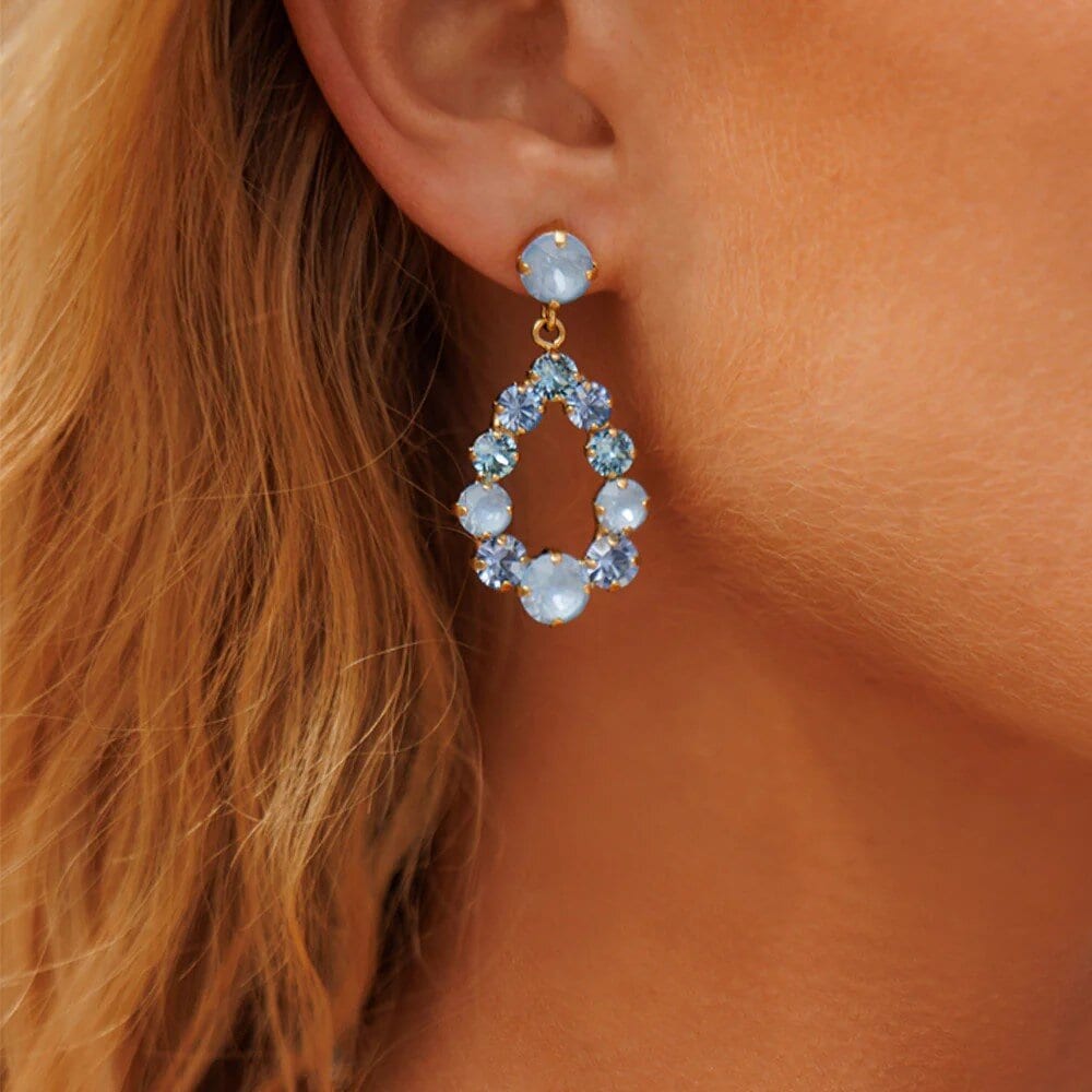 Mini Delia Earings Gold Sky Ignite