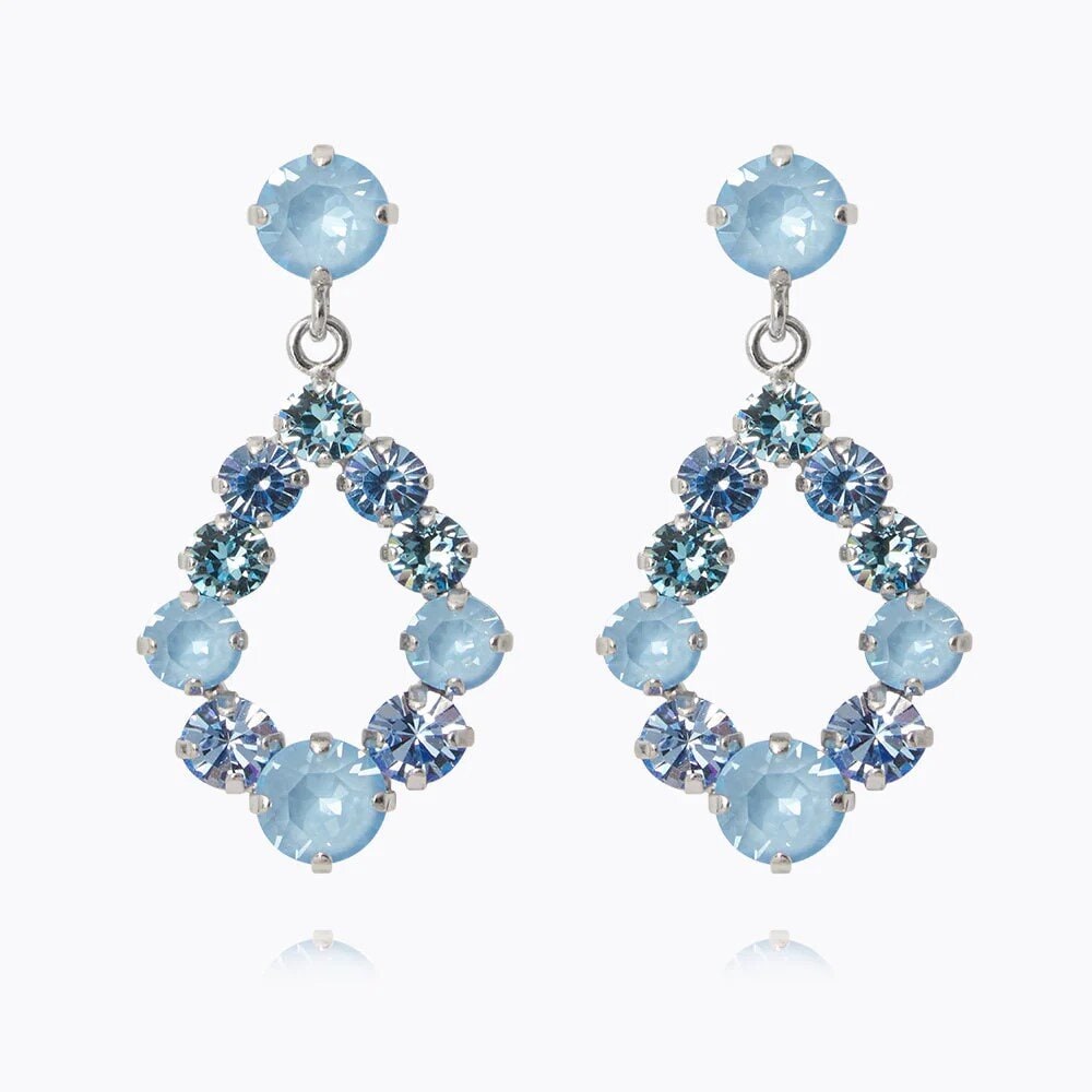 Mini Delia Earings Silver Sky Ignite