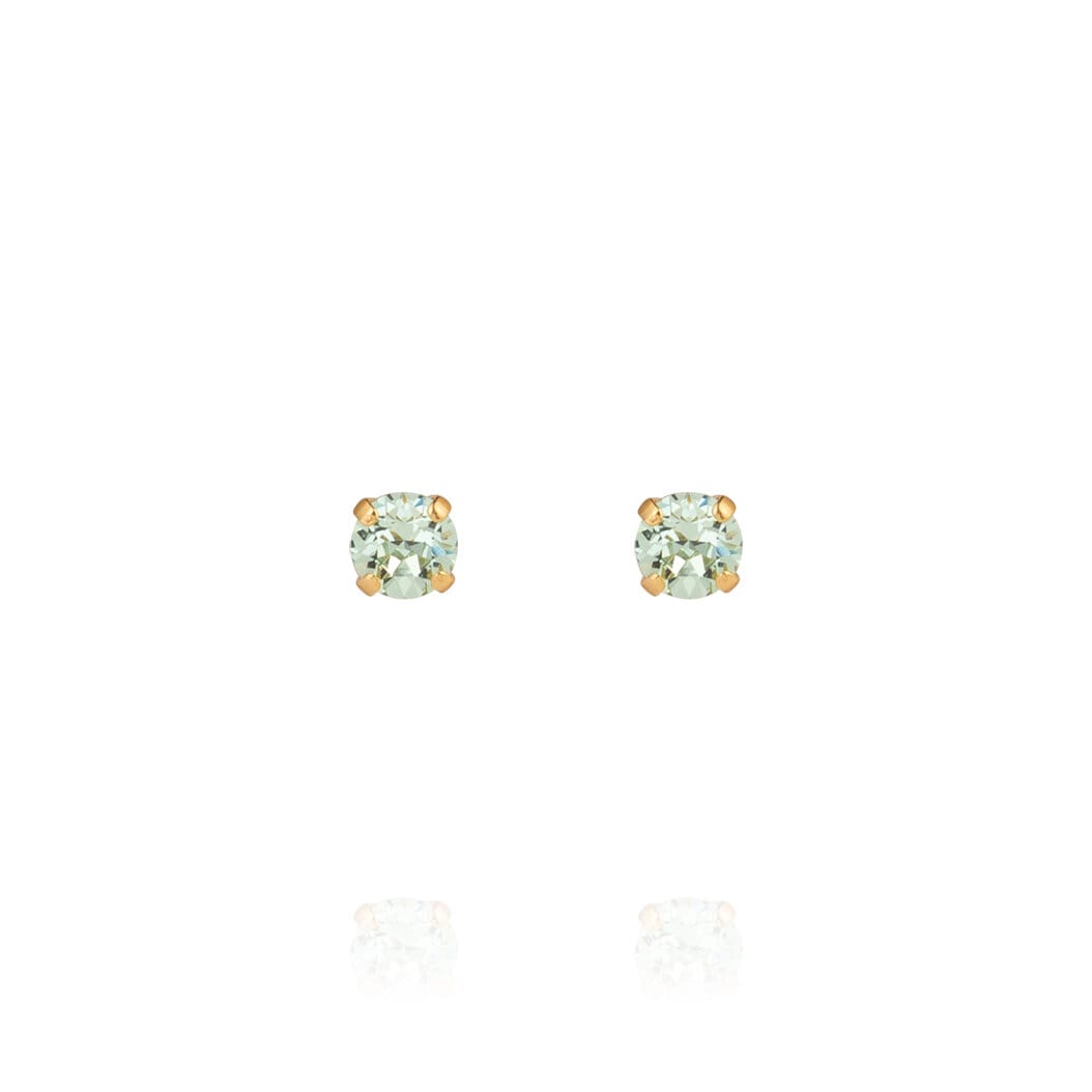 Mini Stud Earrings Gold