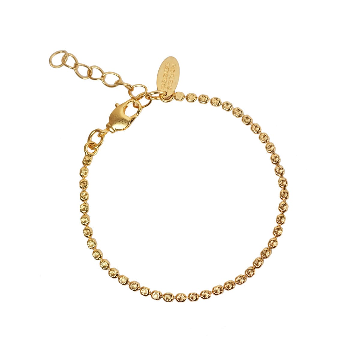 Diamond Chainbracelet Gold