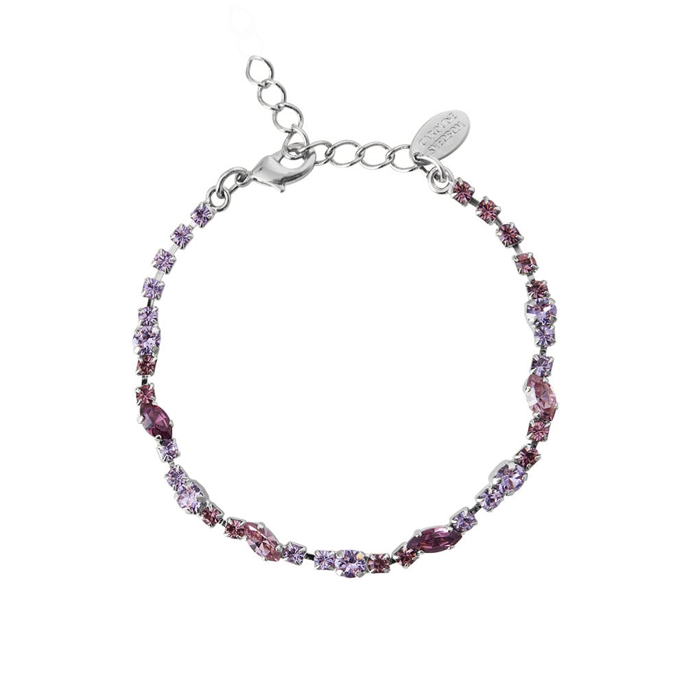 Antonia Bracelet Rhodium