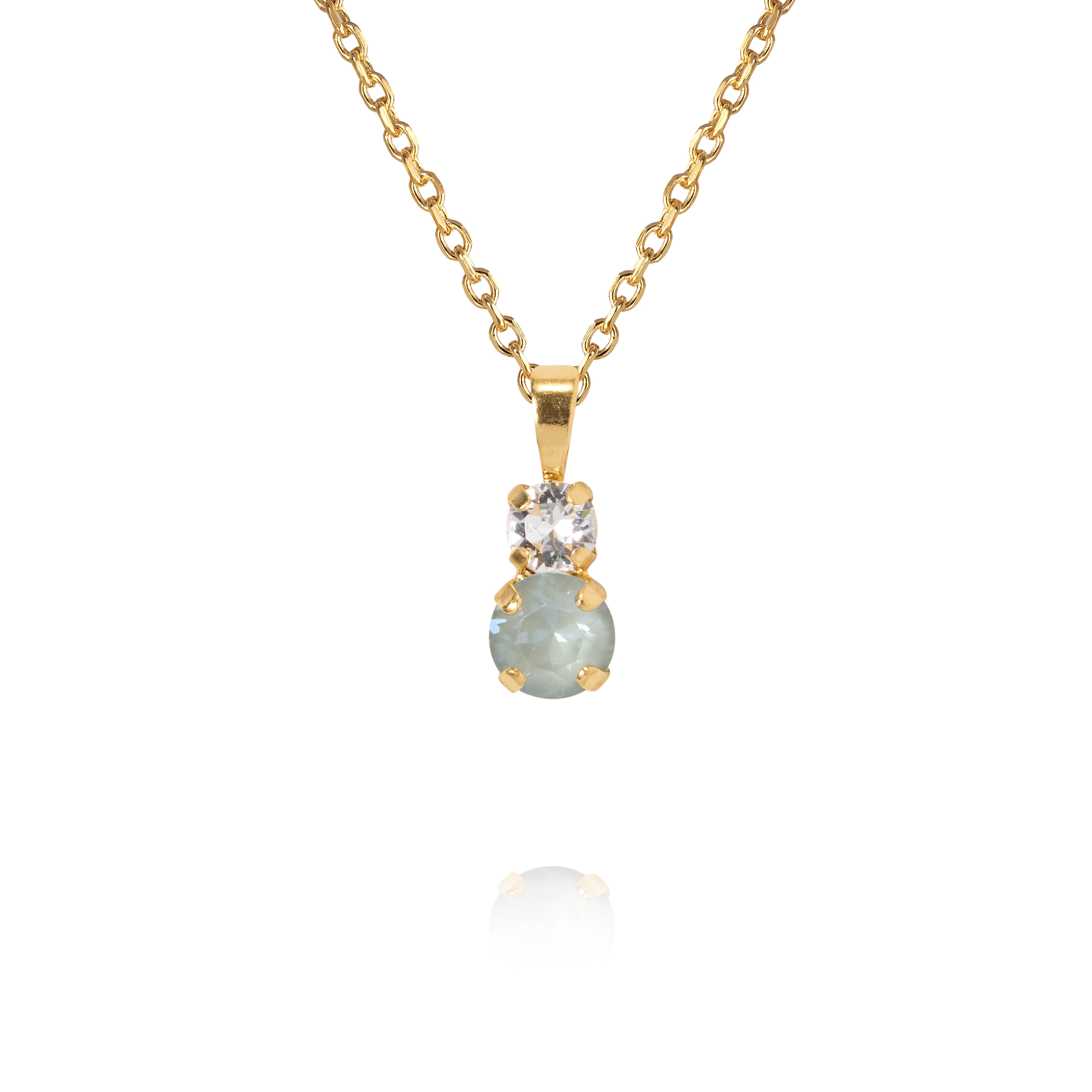 Leah Necklace Gold Agave Combo