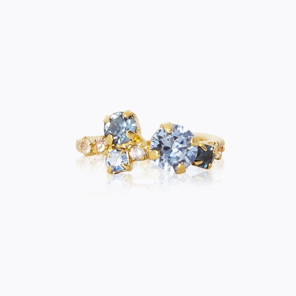 Stardust Ring Gold Blue Combo