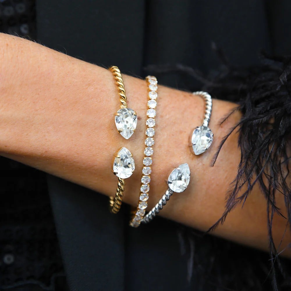 Mini Zara Bracelet / Crystal Gold