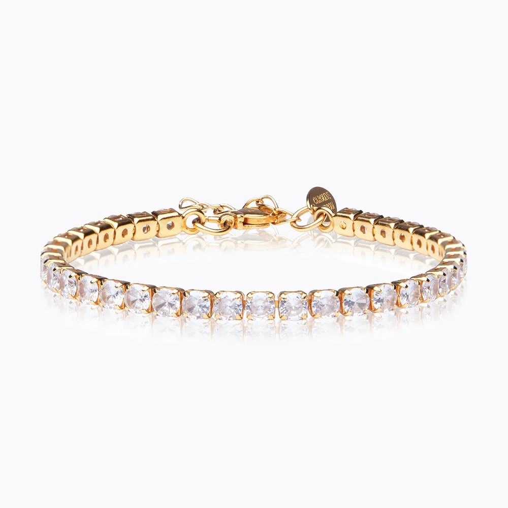 Mini Zara Bracelet / Crystal Gold