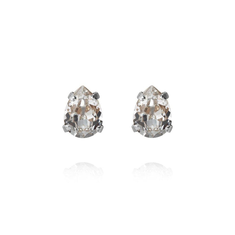 Superpetite Earrings Rhodium