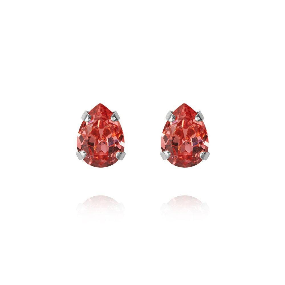 Superpetite Earrings Rhodium