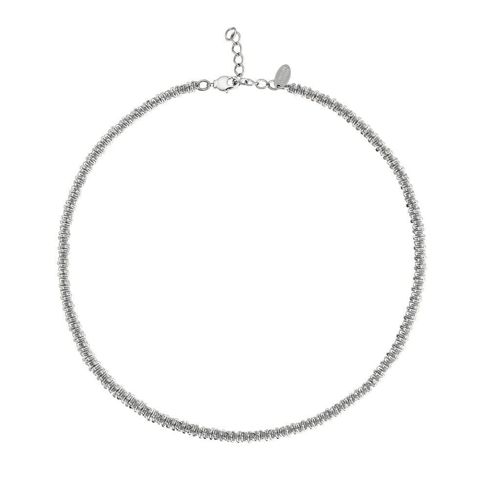 Gemma Necklace Rhodium