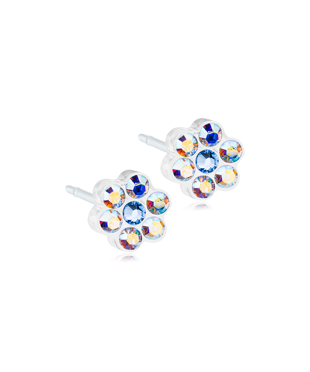 Blomdahl Örhängen Daisy 5 mm, Rainbow/Alexandrite